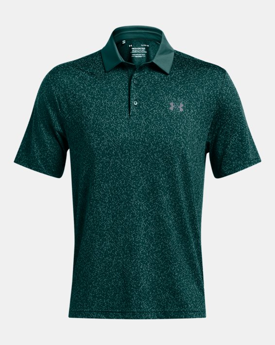 Men's UA Playoff 3.0 Coral Jacquard Polo in Blue image number 2